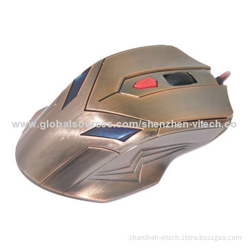 6D Professional Wired Optical Gaming Mouse with USB Port, 35mA Working CurrentNew